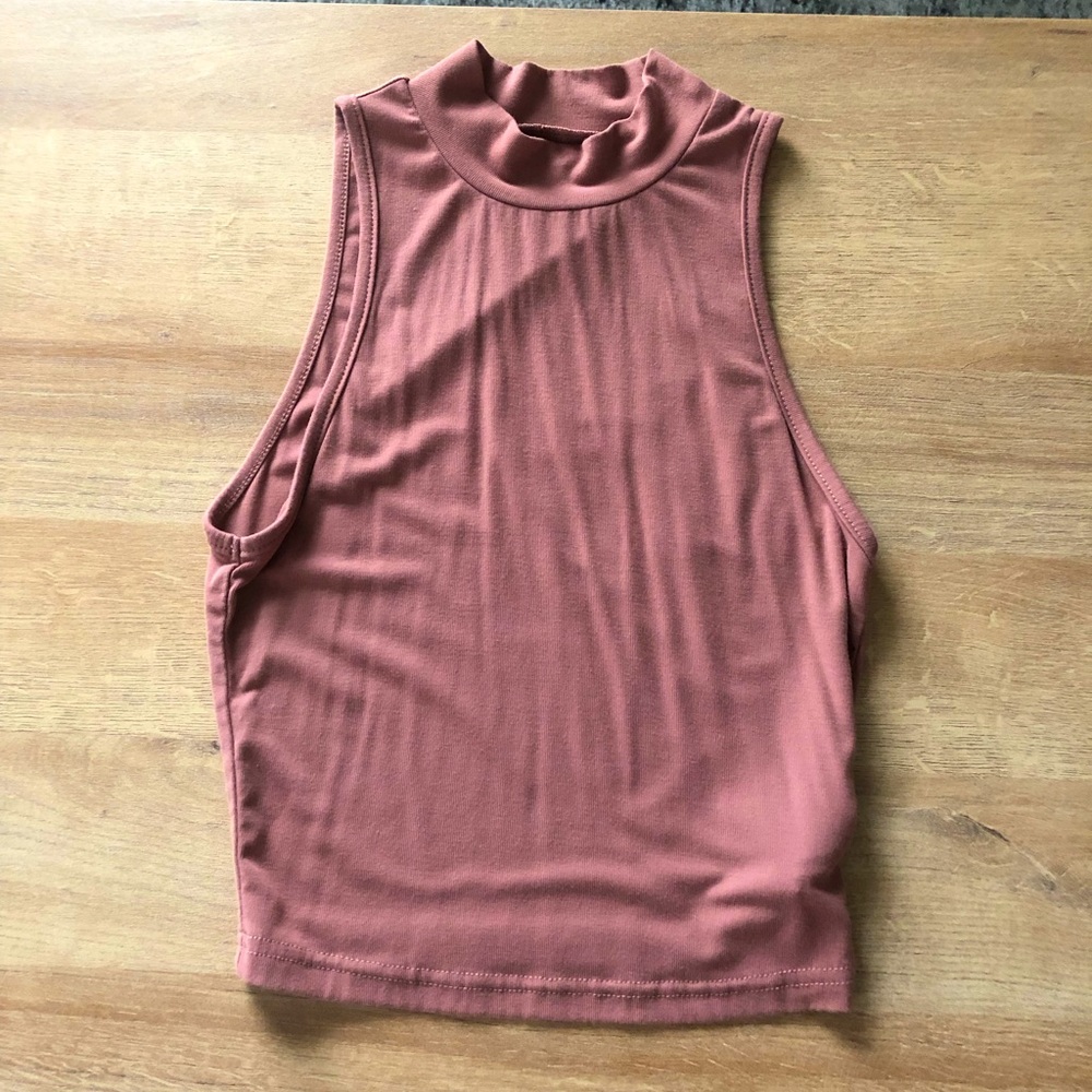 Light pink turtleneck